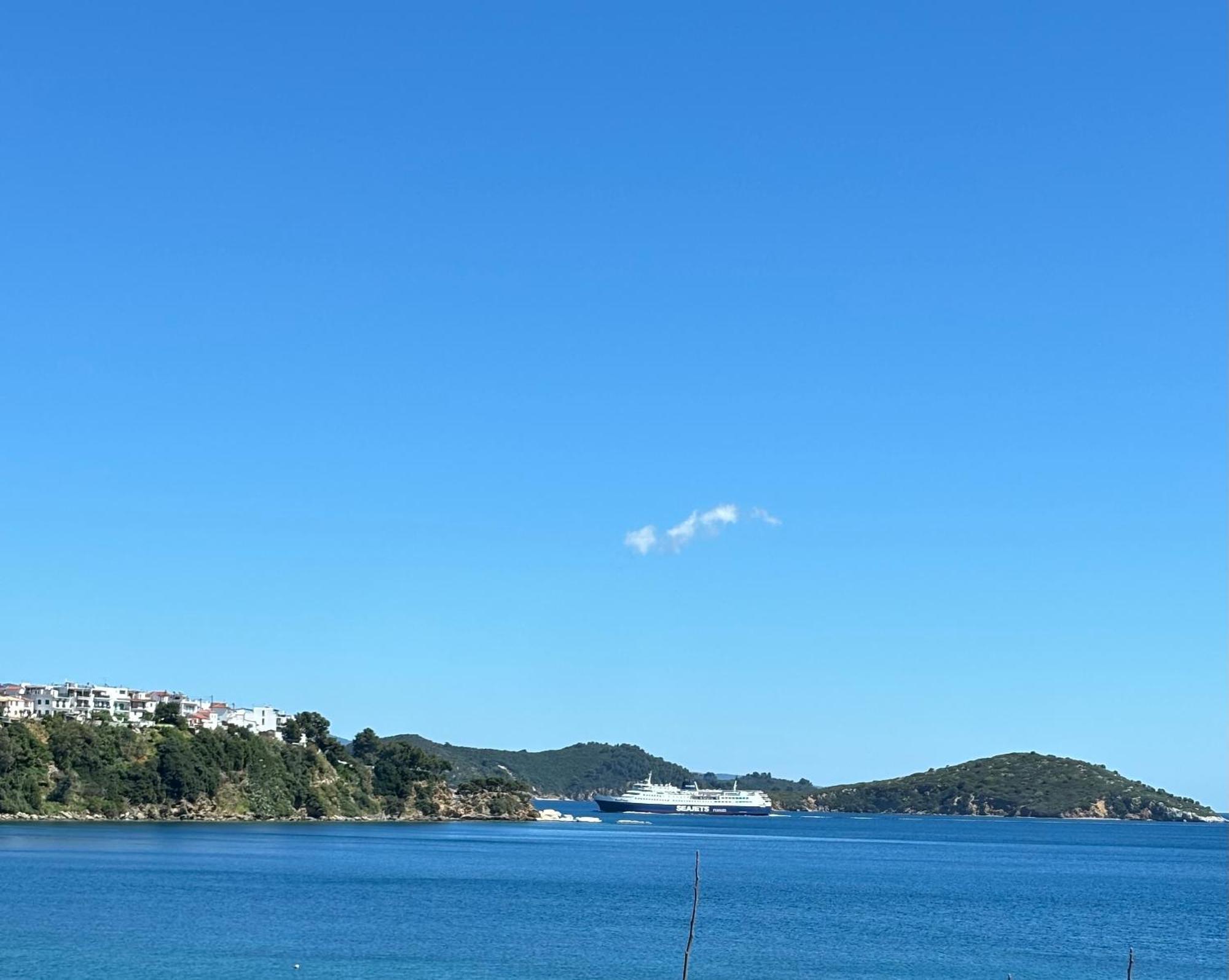 Angeliki Beach Hotel Megali Ammos  Dış mekan fotoğraf