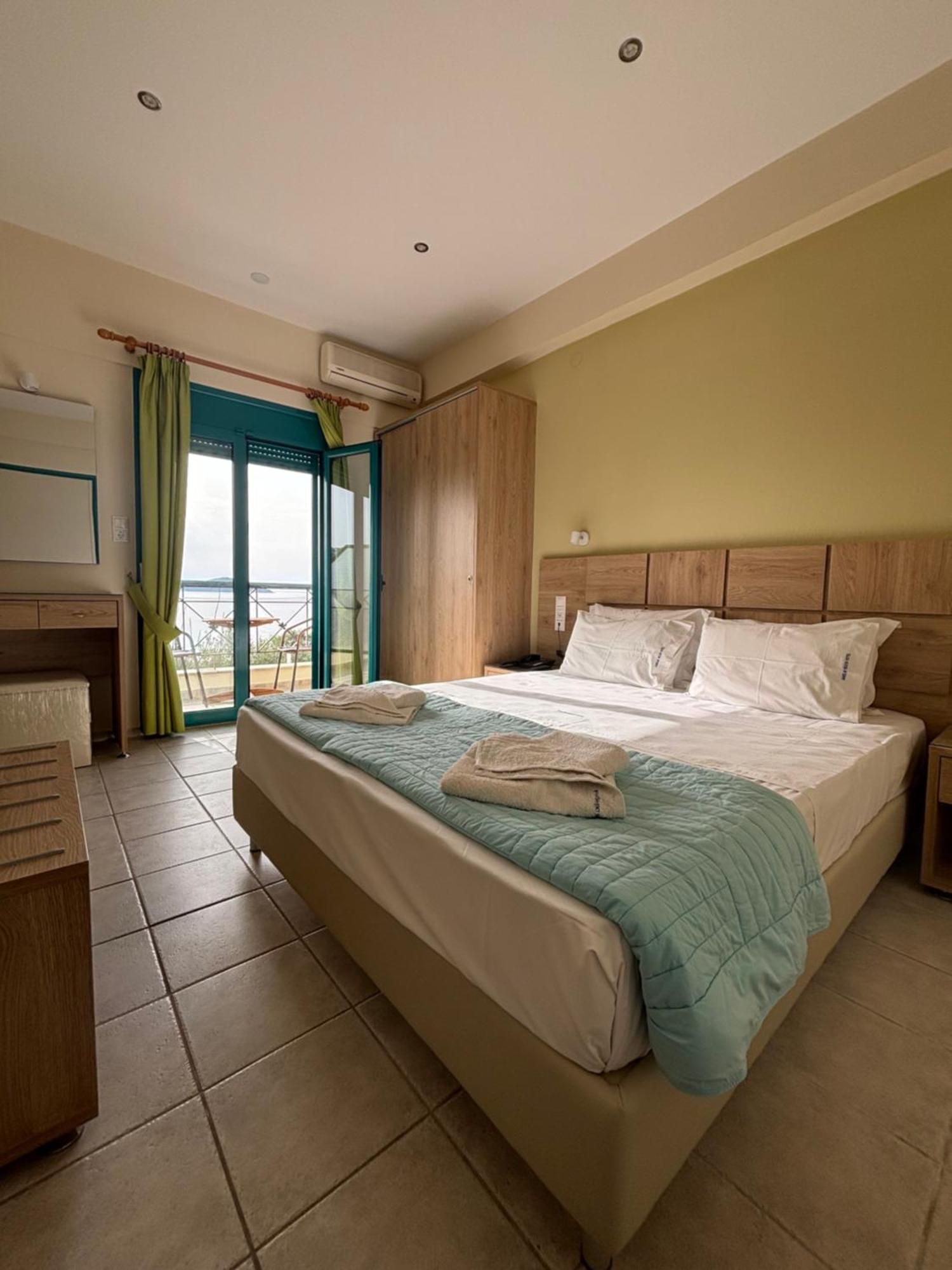 Angeliki Beach Hotel Megali Ammos  Dış mekan fotoğraf