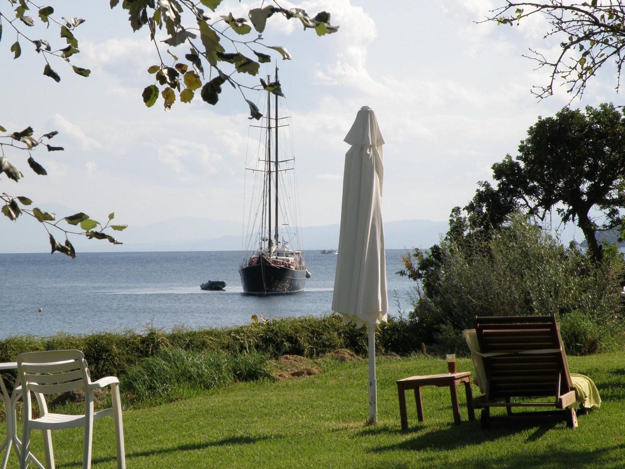Angeliki Beach Hotel Megali Ammos  Dış mekan fotoğraf
