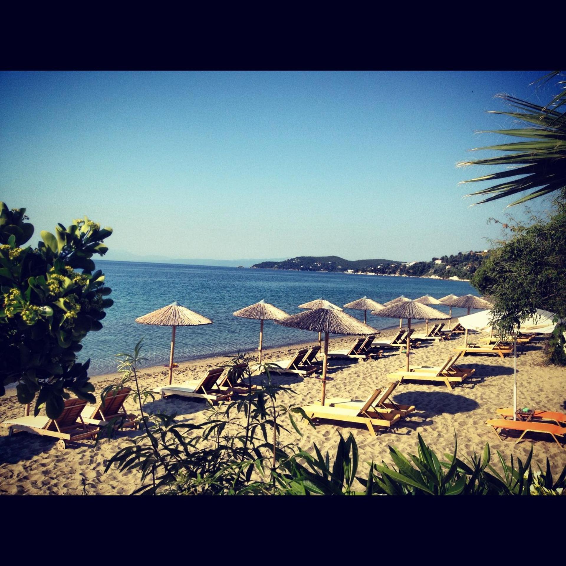 Angeliki Beach Hotel Megali Ammos  Dış mekan fotoğraf