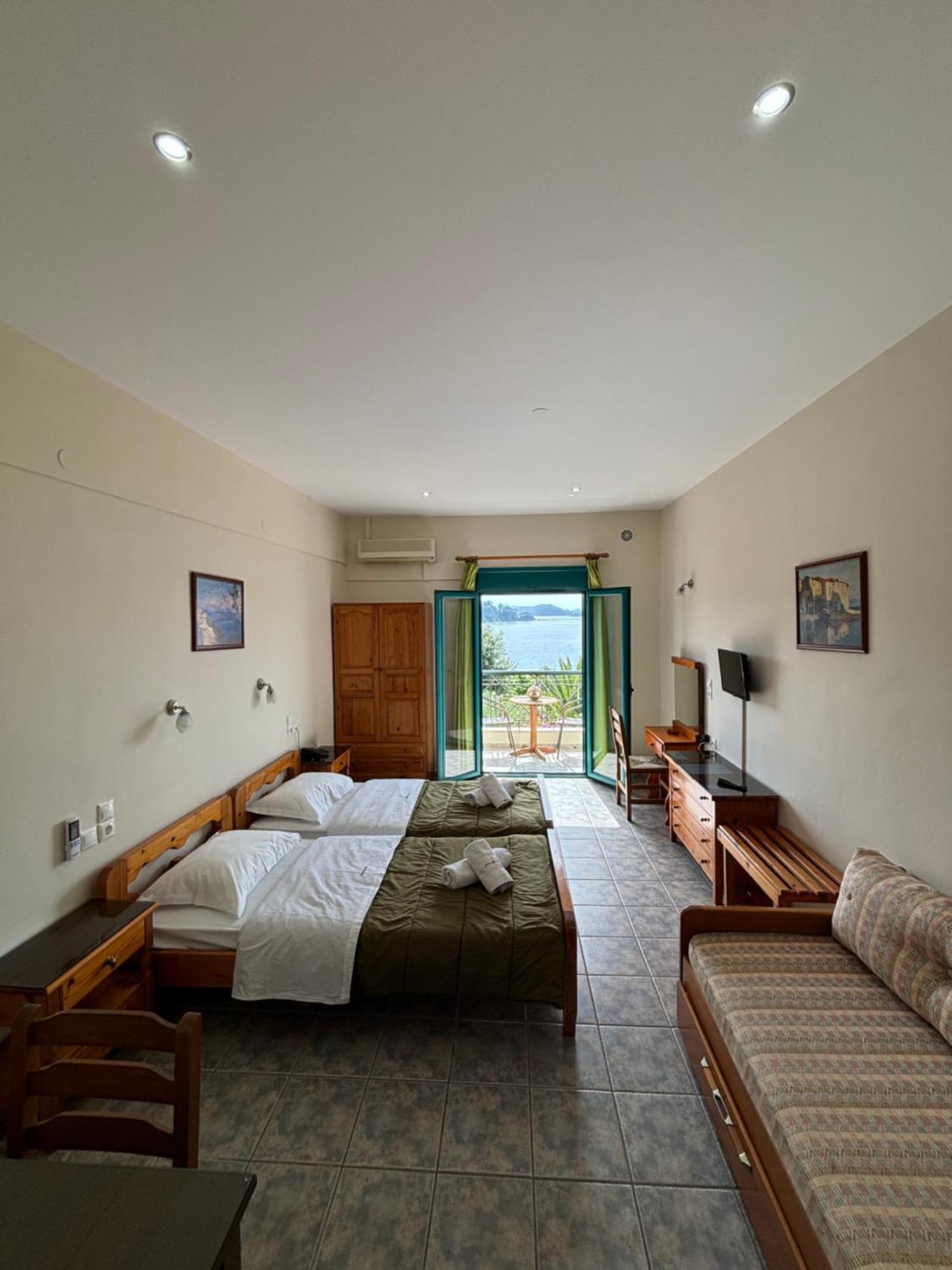 Angeliki Beach Hotel Megali Ammos  Dış mekan fotoğraf