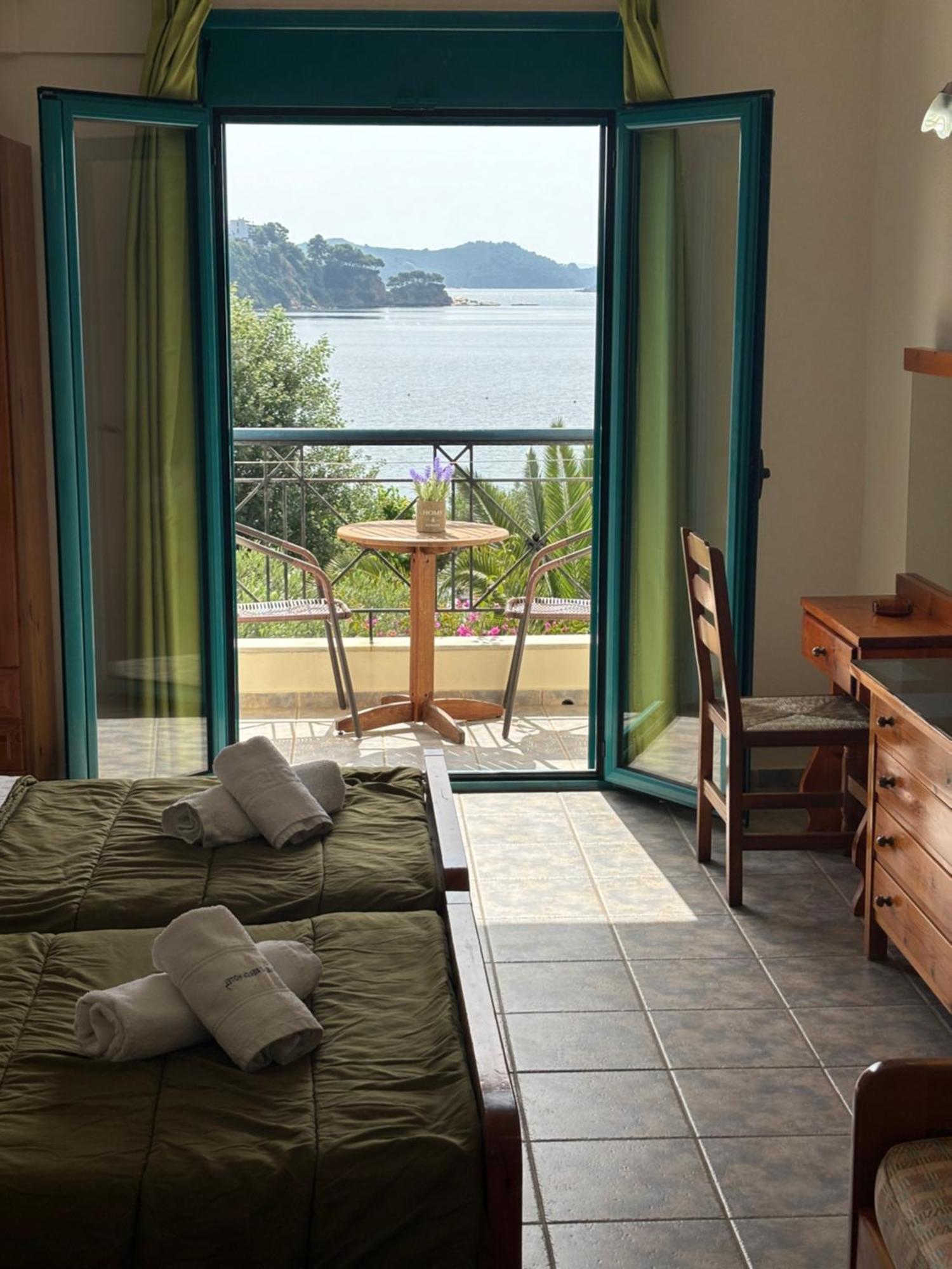 Angeliki Beach Hotel Megali Ammos  Dış mekan fotoğraf