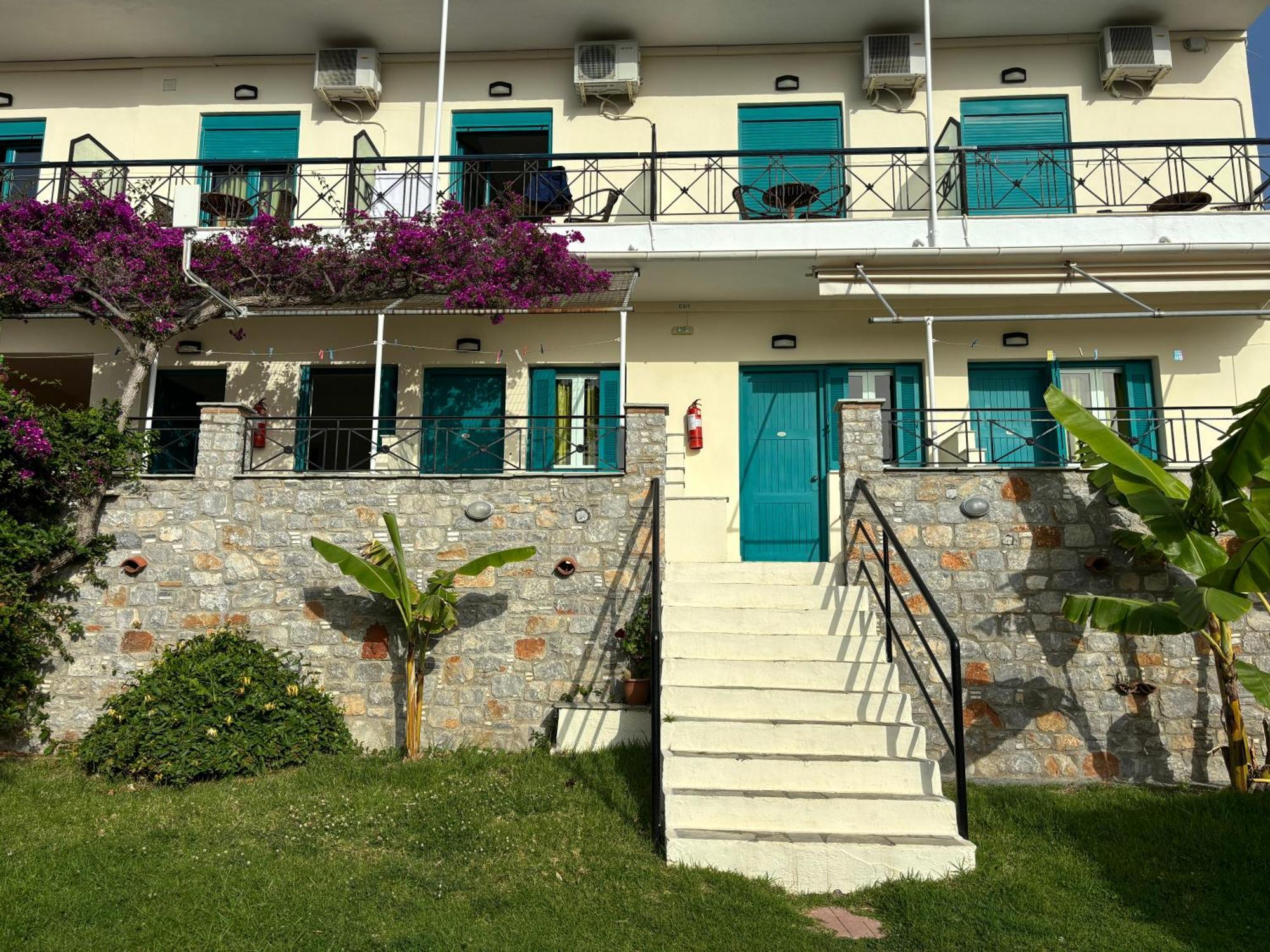 Angeliki Beach Hotel Megali Ammos  Dış mekan fotoğraf