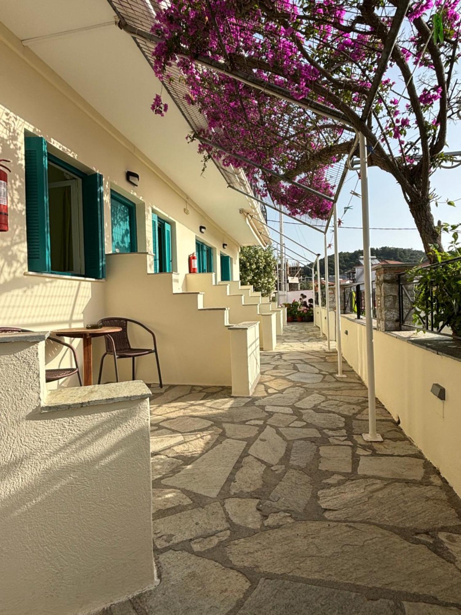 Angeliki Beach Hotel Megali Ammos  Dış mekan fotoğraf