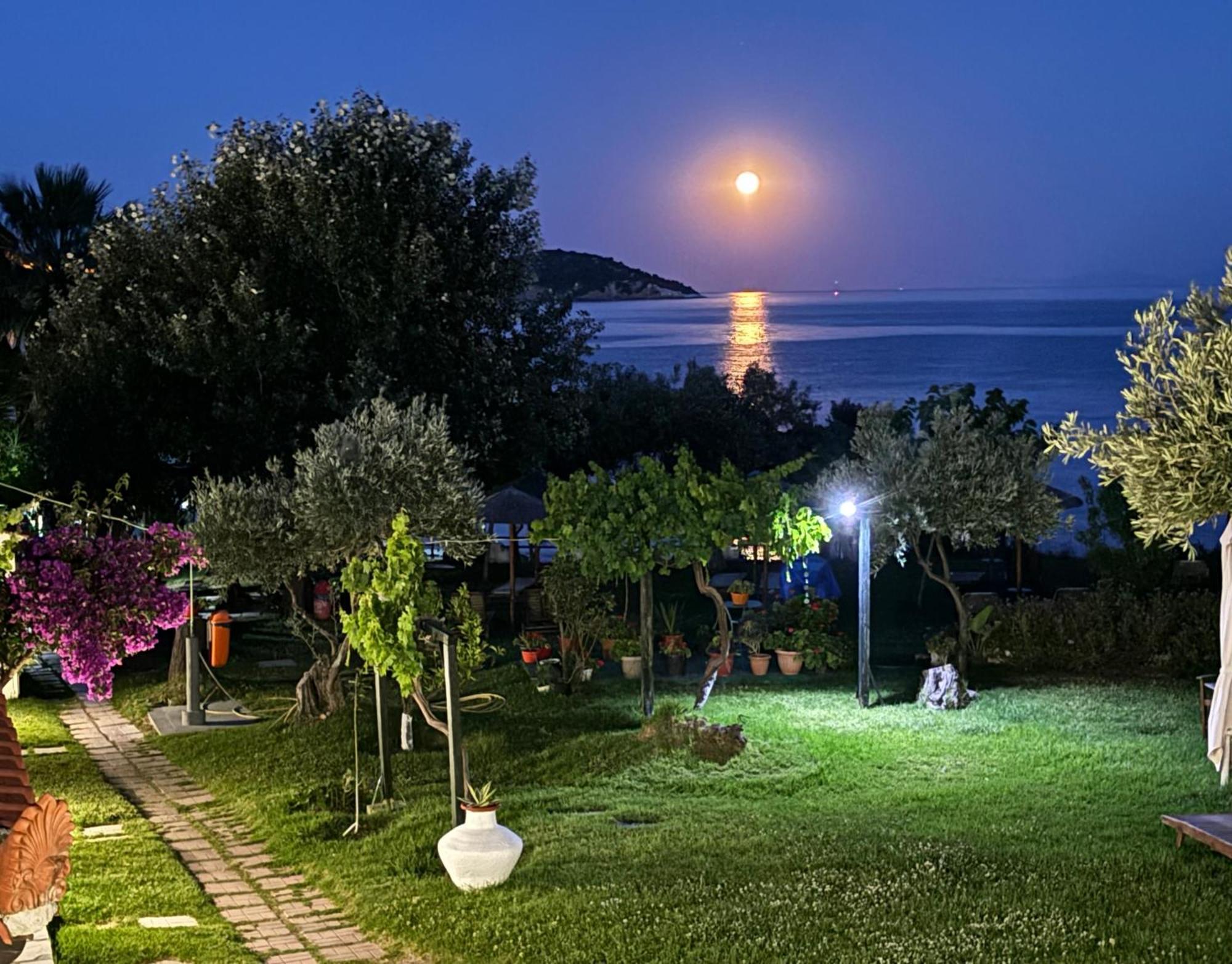 Angeliki Beach Hotel Megali Ammos  Dış mekan fotoğraf