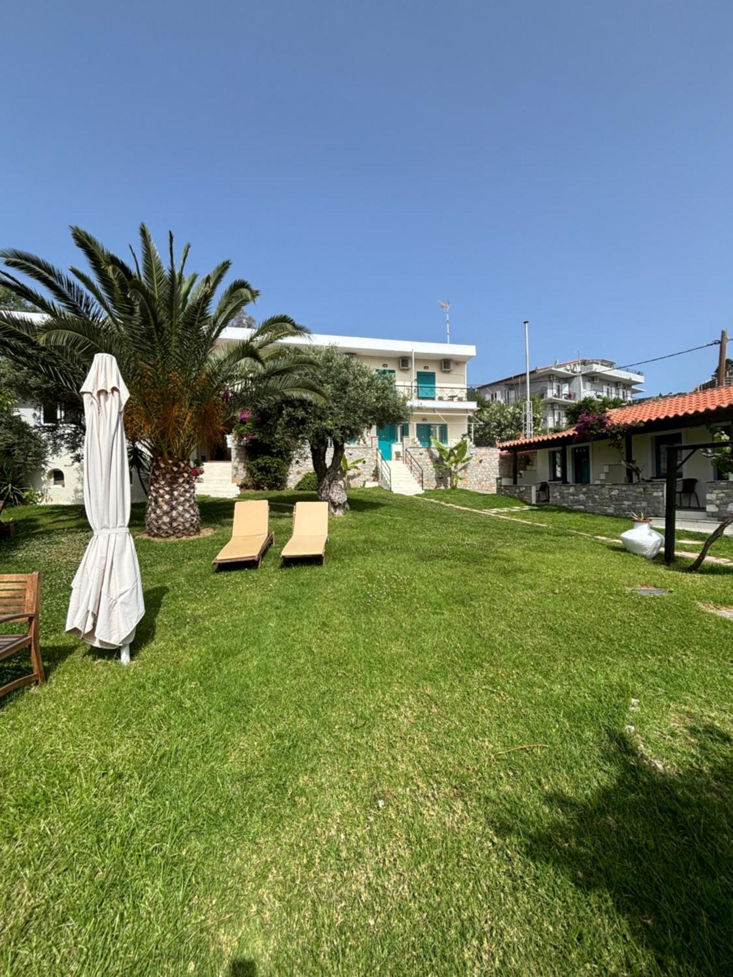 Angeliki Beach Hotel Megali Ammos  Dış mekan fotoğraf