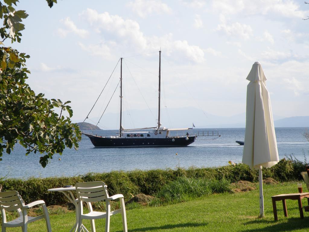 Angeliki Beach Hotel Megali Ammos  Dış mekan fotoğraf