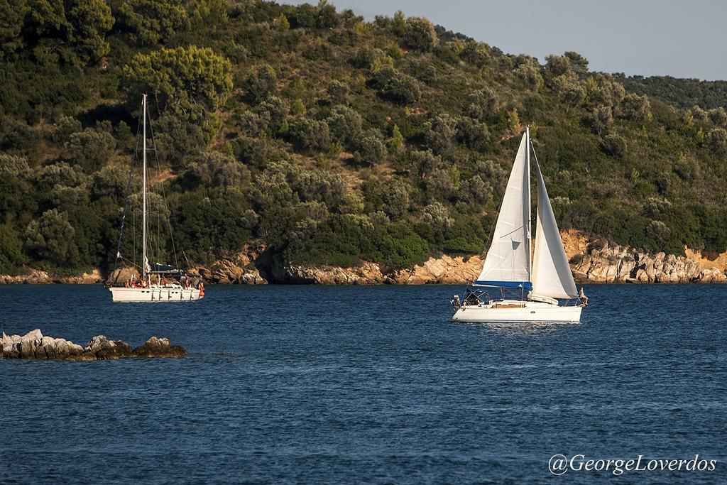 Angeliki Beach Hotel Megali Ammos  Dış mekan fotoğraf