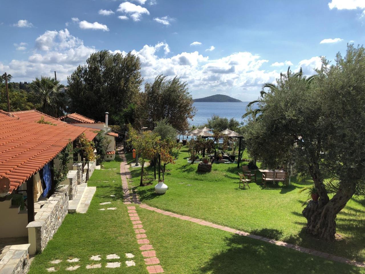 Angeliki Beach Hotel Megali Ammos  Dış mekan fotoğraf